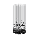Zella Opal Crystal Chandelier, detail view 99