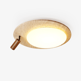 Calia Dune Travertine Ceiling Light by Maison Velume