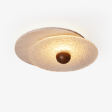 Dalia Terra Travertine Ceiling Light