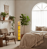Solen Aster Travertine Floor Lamp, detail view 5