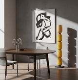 Solen Aster Travertine Floor Lamp, detail view 4