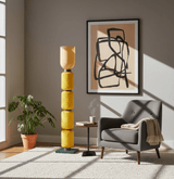 Solen Aster Travertine Floor Lamp, detail view 7