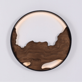 Orla Echo Wood Wall Light, detail view 20