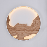 Orla Echo Wood Wall Light, detail view 22