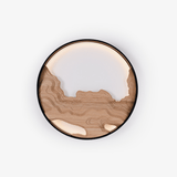 Orla Echo Wood Wall Light by Maison Velume
