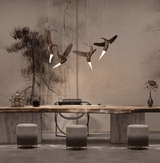Vesper Ridge Wood Chandelier, detail view 32