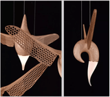 Vesper Ridge Wood Chandelier, detail view 30