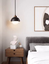 Vela Cloud Travertine Pendant Light, detail view 14