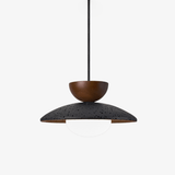 Niven Pearl Travertine Pendant Light by Maison Velume