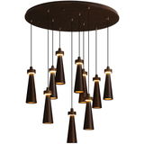 Elora Flint Wood Pendant Light, detail view 61