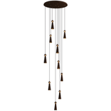 Elora Flint Wood Pendant Light, detail view 62