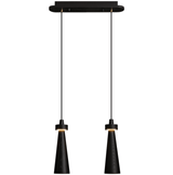 Elora Flint Wood Pendant Light, detail view 64