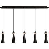 Elora Flint Wood Pendant Light, detail view 68