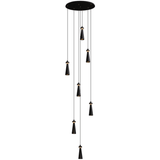 Elora Flint Wood Pendant Light, detail view 71
