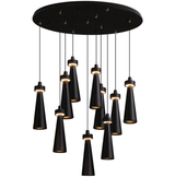 Elora Flint Wood Pendant Light, detail view 72