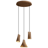 Briar Stone Wood Pendant Light, detail view 36