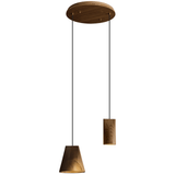 Briar Stone Wood Pendant Light, detail view 53