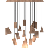 Briar Stone Wood Pendant Light, detail view 62