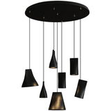 Briar Stone Wood Pendant Light, detail view 80