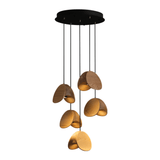 Vera Willow Wood Pendant Light, detail view 34
