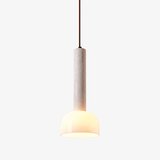 Solen Vine Travertine Pendant Light by Maison Velume
