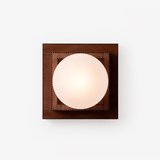 Elian Terra Wood Wall Light by Maison Velume