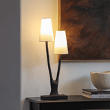 Vela Reed Fabric Table Lamp, detail view 2