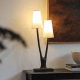 Vela Reed Fabric Table Lamp, detail view 3