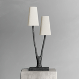 Vela Reed Fabric Table Lamp, detail view 5