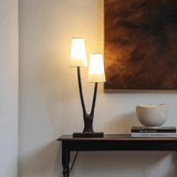 Vela Reed Fabric Table Lamp, detail view 9