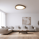 Vale Cedar Travertine Ceiling Light, detail view 2