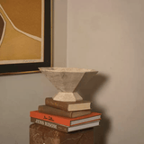 Nella Opal Travertine Decorative Object, detail view 15
