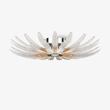 Ilan Oak Glass Ceiling Light by Maison Velume