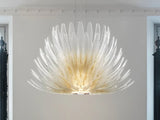 Isla Willow Glass Chandelier, detail view 3
