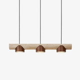 Sora Loft Travertine Pendant Light by Maison Velume