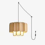 Rora Terra Fabric Pendant Light, detail view 9