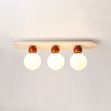 Vesper Dune Travertine Ceiling Light, detail view 13