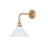 Galen Quartz Brass Wall Light, detail view 27