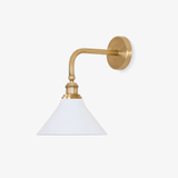 Galen Quartz Brass Wall Light by Maison Velume