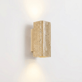 Seren Quartz Travertine Wall Light, detail view 8