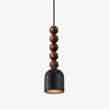 Vera Terra Travertine Pendant Light by Maison Velume