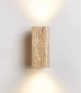 Seren Quartz Travertine Wall Light, detail view 16