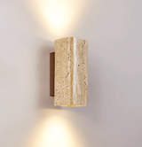 Seren Quartz Travertine Wall Light, detail view 17
