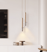 Galen Dune Travertine Pendant Light, detail view 3