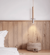 Galen Dune Travertine Pendant Light, detail view 5