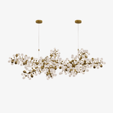 Elara Pine Glass Chandelier by Maison Velume