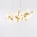 Elara Pine Glass Chandelier, detail view 52