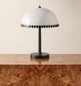 Vesper Morrow Alabaster Table Lamp, detail view 4