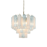 Aster Moss Glass Chandelier, detail view 15