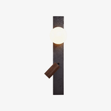 Rhea Drift Travertine Wall Light by Maison Velume